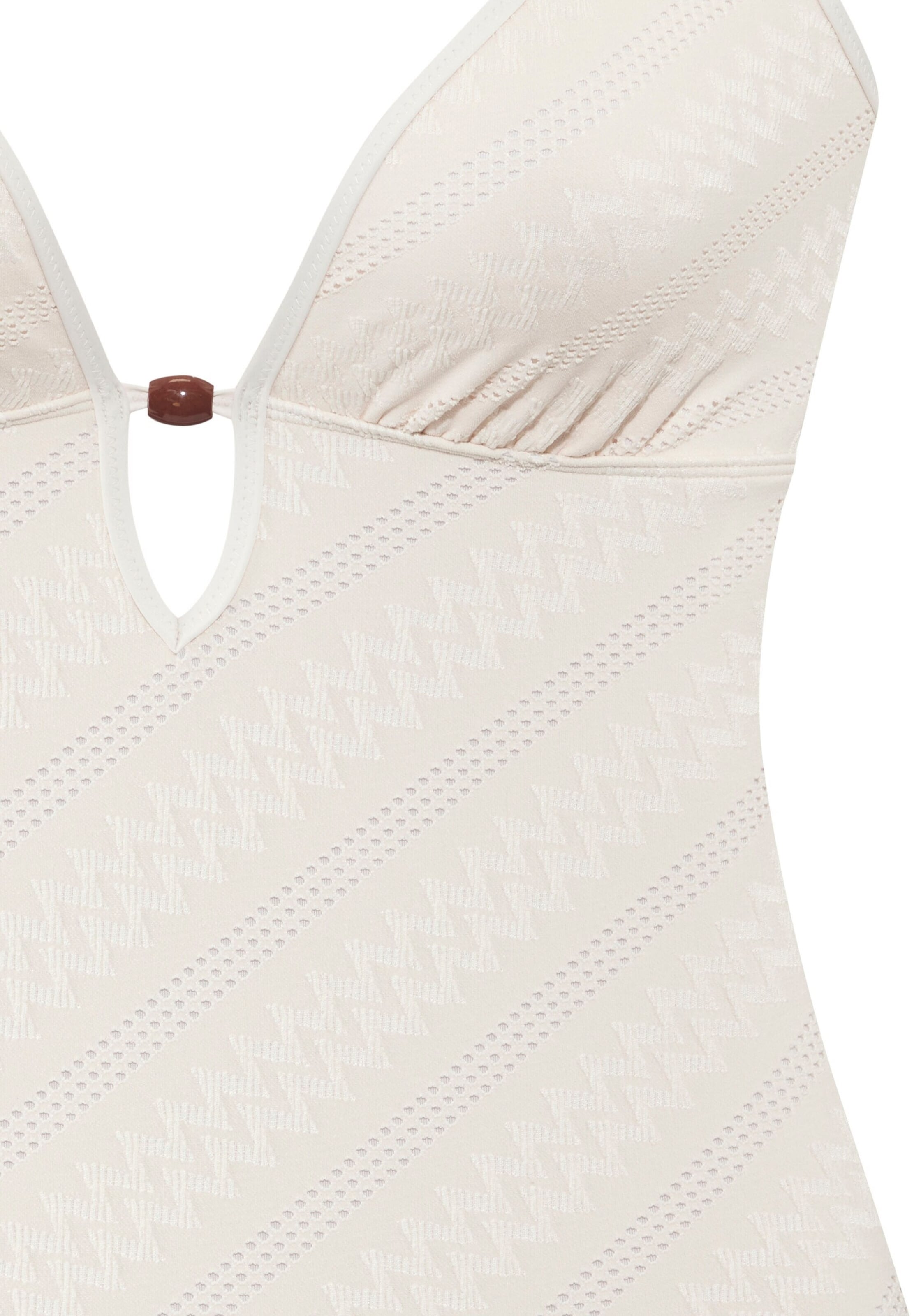 s.Oliver Triangle Swimsuit in White
