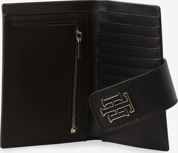 TOMMY HILFIGER Portemonnaie in Schwarz