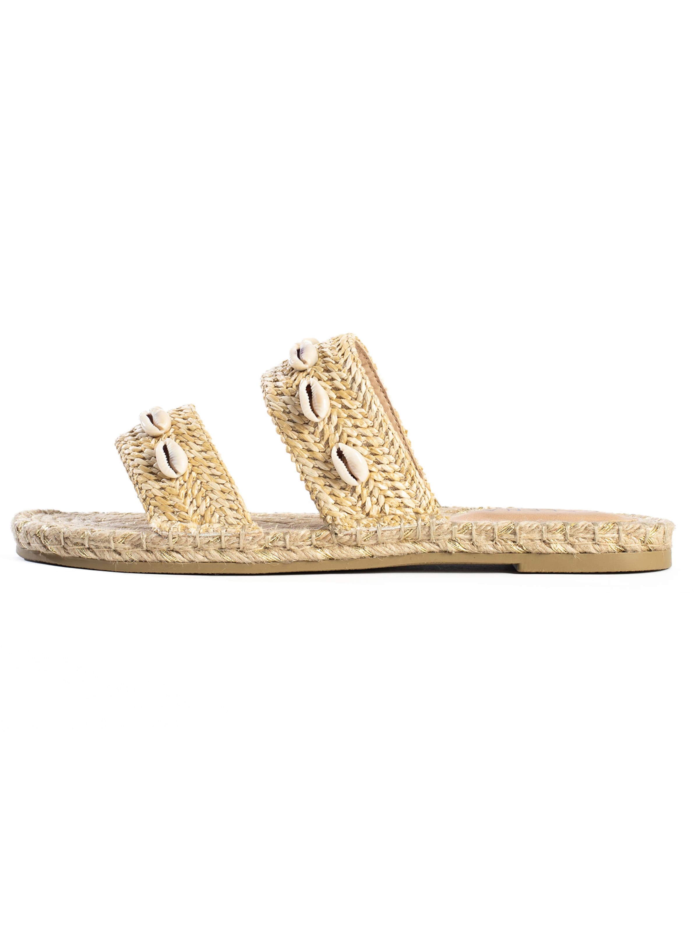 Celena Sandals 'Carrie' in Beige: front