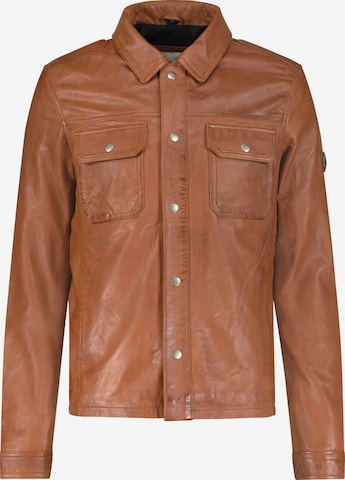 URBAN 5884® Between-Season Jacket 'Dante' in Brown: front