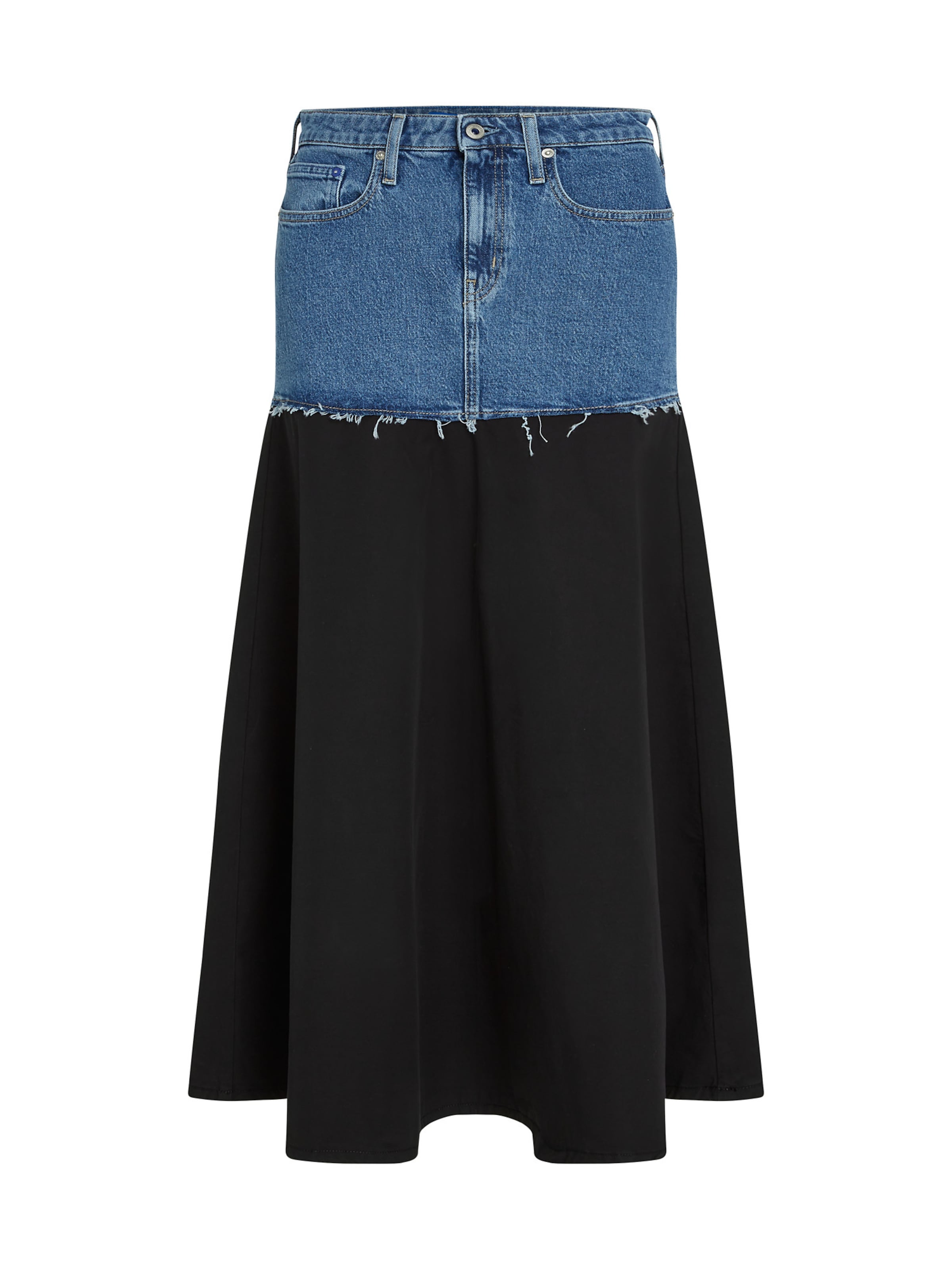 KARL LAGERFELD JEANS Sukňa - Modrá: predná strana