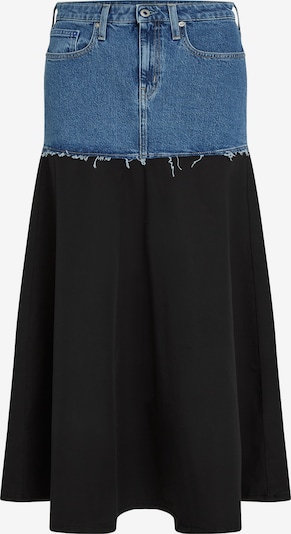 Fustă KARL LAGERFELD JEANS pe albastru denim / negru, Vizualizare produs