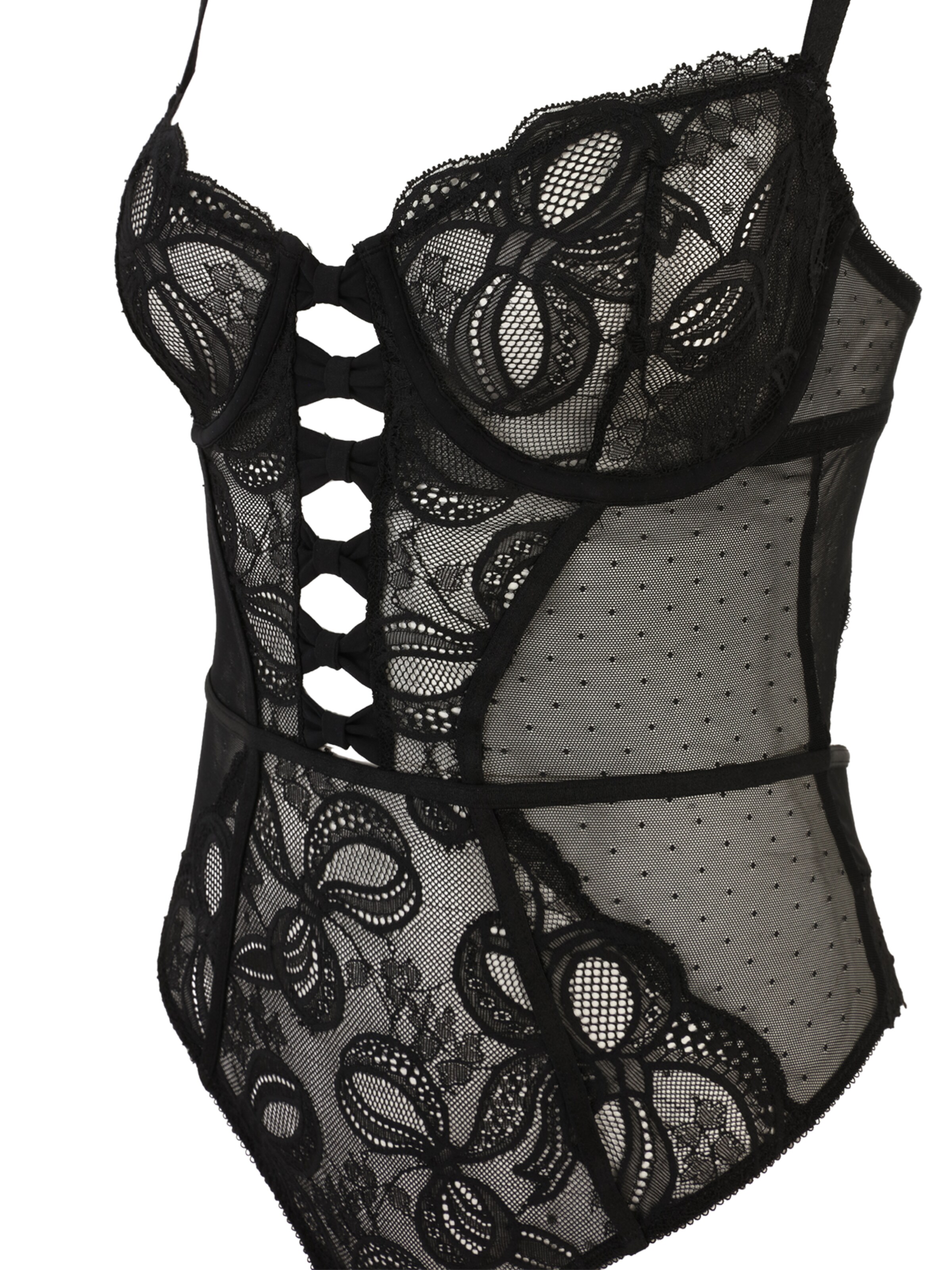 ETAM Боди 'GRACE' в Черный