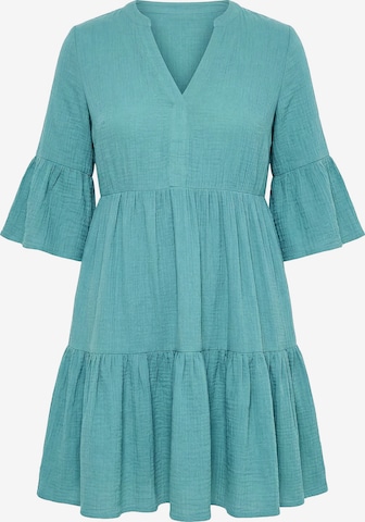 Studio Untold Dress in Green: front