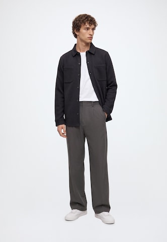 INDICODE JEANS - Sudadera con cremallera 'Arkven' en negro