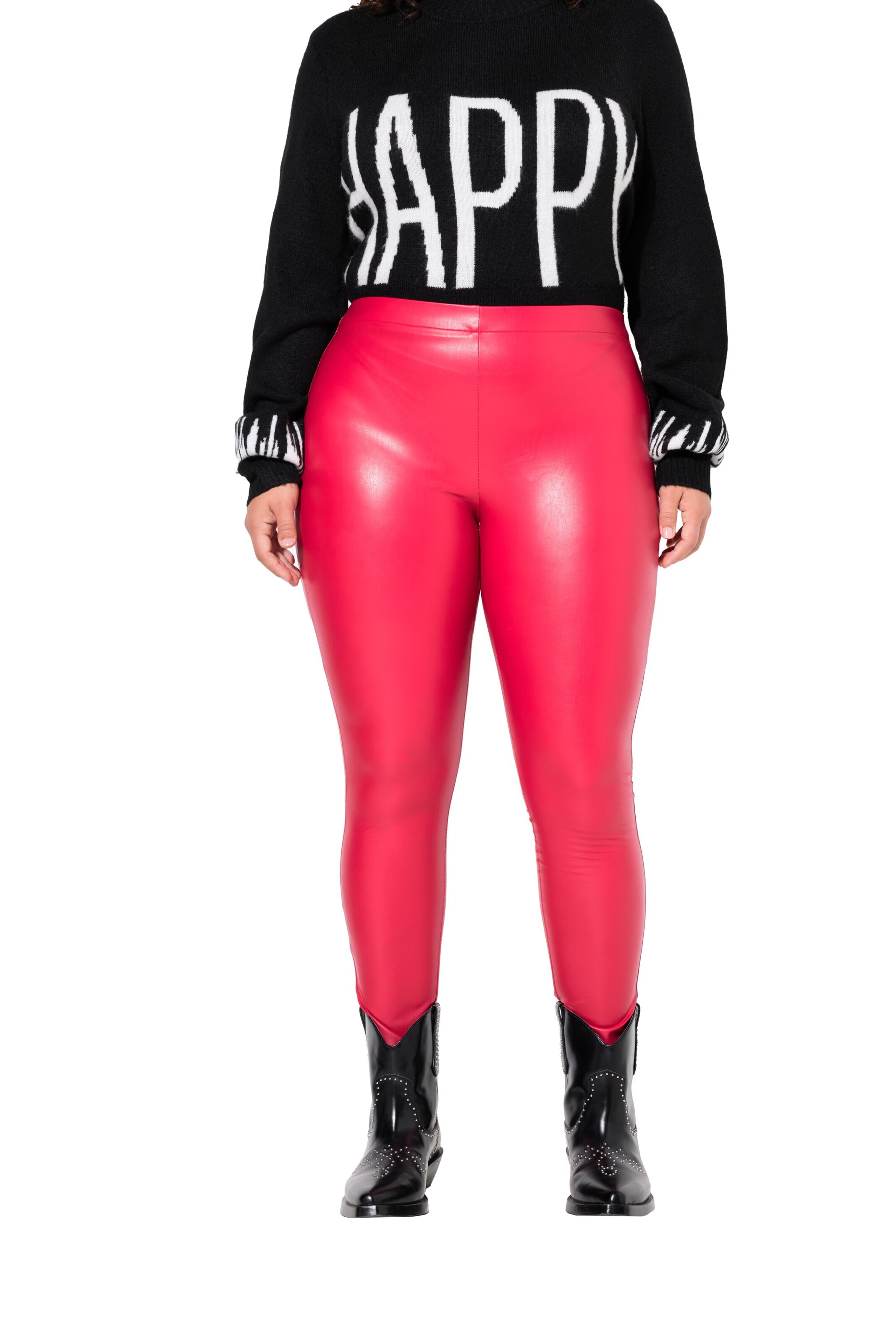 Angel of Style Skinny Leggings in Rot: Vorderseite