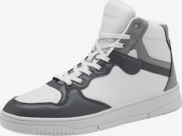 Ombre Sneakers hoog 'Fosh-0139' in Grijs: voorkant