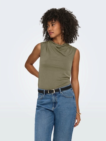 ONLY Top 'ONLHANNAH' in Groen: voorkant