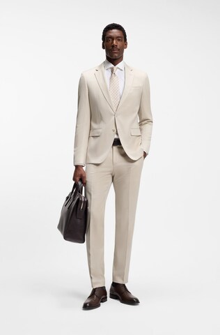 BOSS Slim Fit Sakko 'H-Huge-B1' in Beige