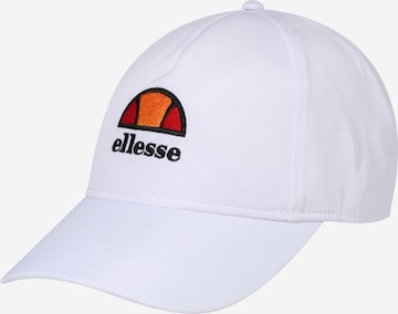 ELLESSE Cap 'Albo' in White: front