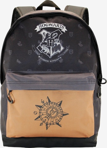 Warner Bros. Rucksack 'Harry Potter Hogwarts-FAN HS' in Schwarz: Vorderseite