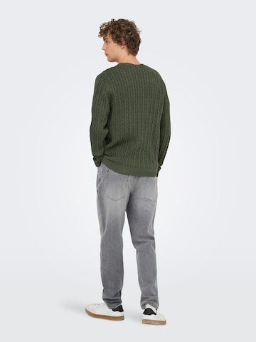 Only & Sons Pullover 'LOUI' i grå