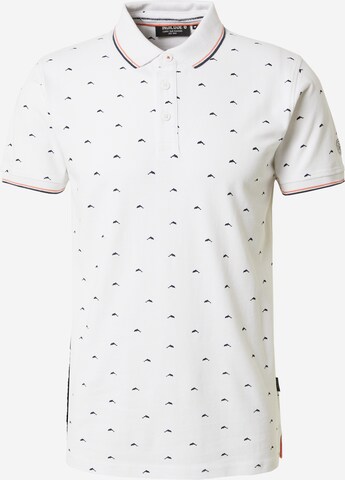 INDICODE JEANS Shirt in Wit: voorkant