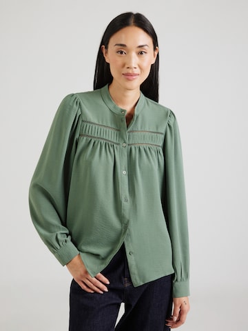 Chemisier 'VMEMMA' VERO MODA en vert : devant