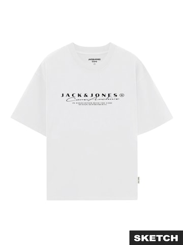 JACK & JONES Shirt in White: front