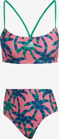 ADIDAS SPORTSWEAR Bustier Sportbikini in Pink: predná strana