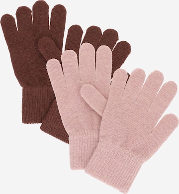 CeLaVi Gloves 'Magic' in Brown: front