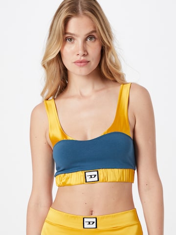 DIESEL Bralette Bra 'MILLY' in Blue: front