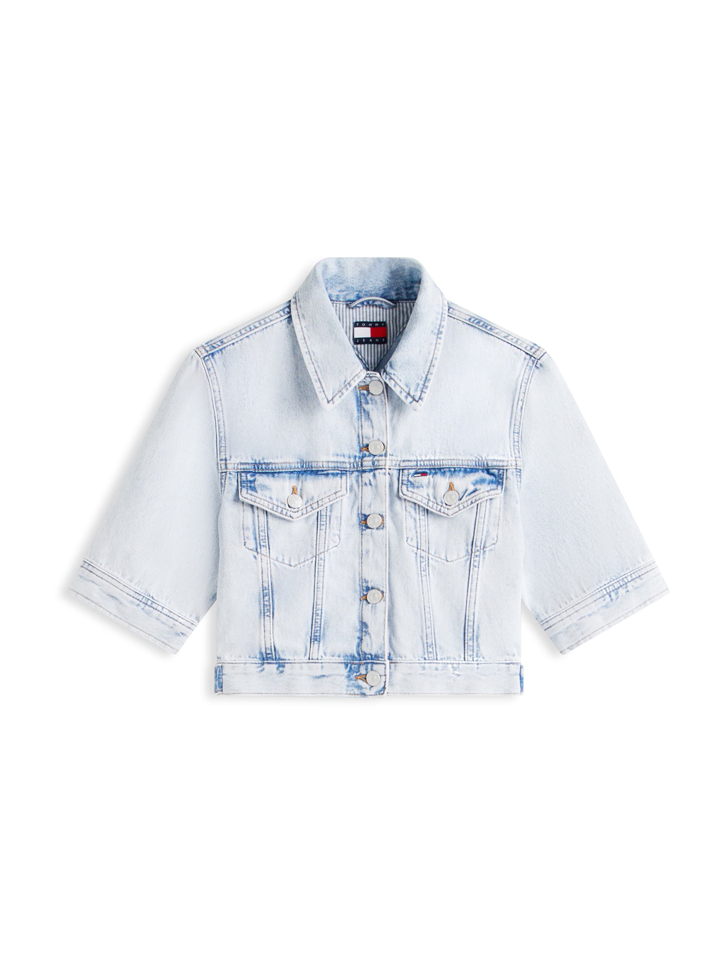 Tommy Jeans Átmeneti dzseki - kék: elől