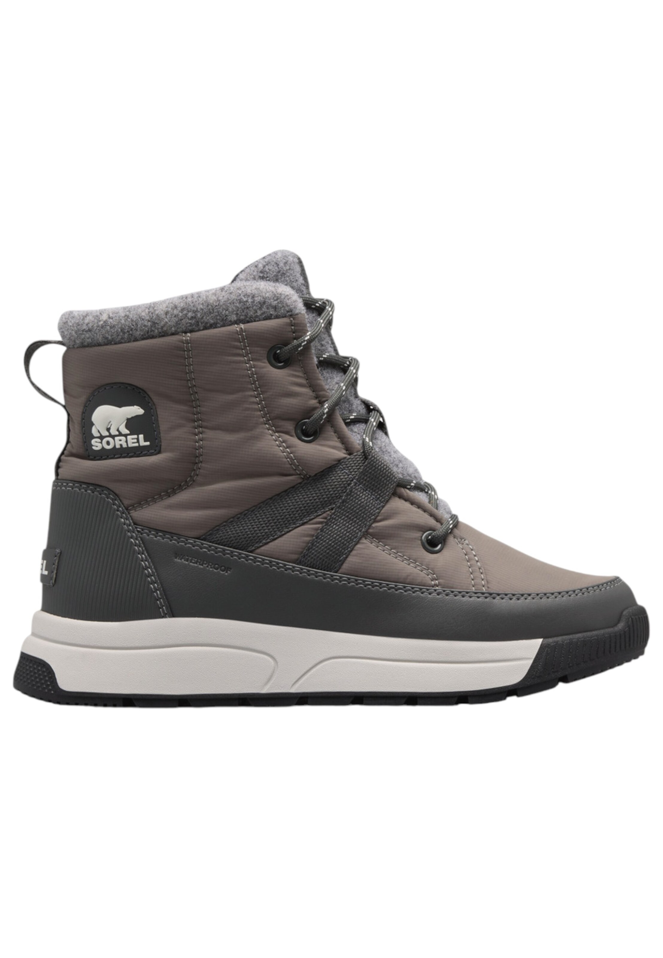 SOREL - Sapato baixo 'Whitney III' em cinzento: frente