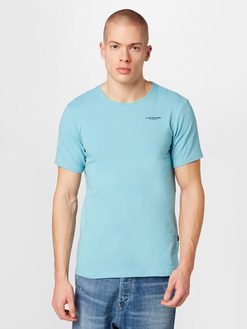 G-Star RAW - Camiseta en azul: frente