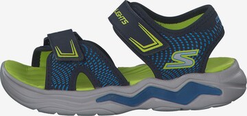 Skechers Kids Sandals & Slippers 'Erupters' in Blue