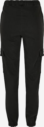 Effilé Pantalon cargo Urban Classics en noir