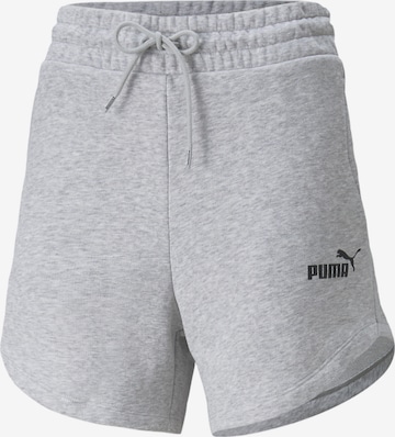 PUMA Regular Workout Pants in Grey: front