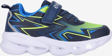 ZigZag Sneakers 'Ignis' in Blauw