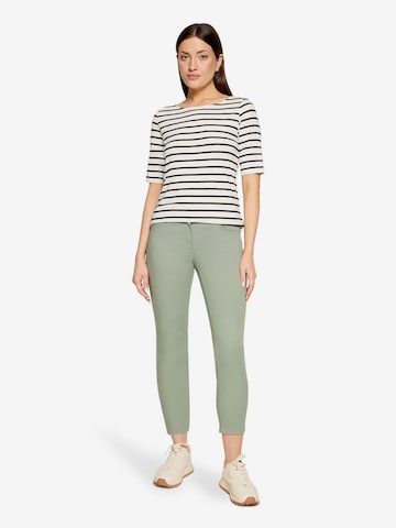 Betty Barclay Loosefit Sommerhose mit aufgesetzten Taschen in Grau: Vorderseite