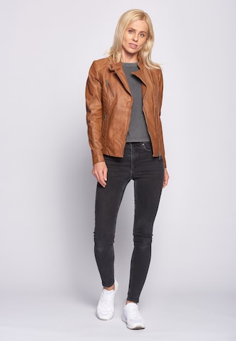 Maze Between-Season Jacket 'Sally' in Brown