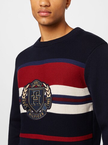 TOMMY HILFIGER Sweter w kolorze niebieski