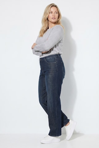 Ulla Popken Regular Jeans in Blauw
