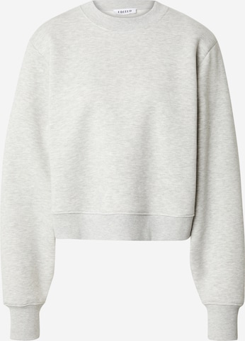 EDITED Sweatshirt 'Palmer' in Grey: front