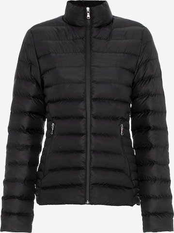 CIPO & BAXX Between-Season Jacket in Black: front