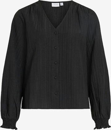 Chemisier 'VIELMA' VILA en noir : devant