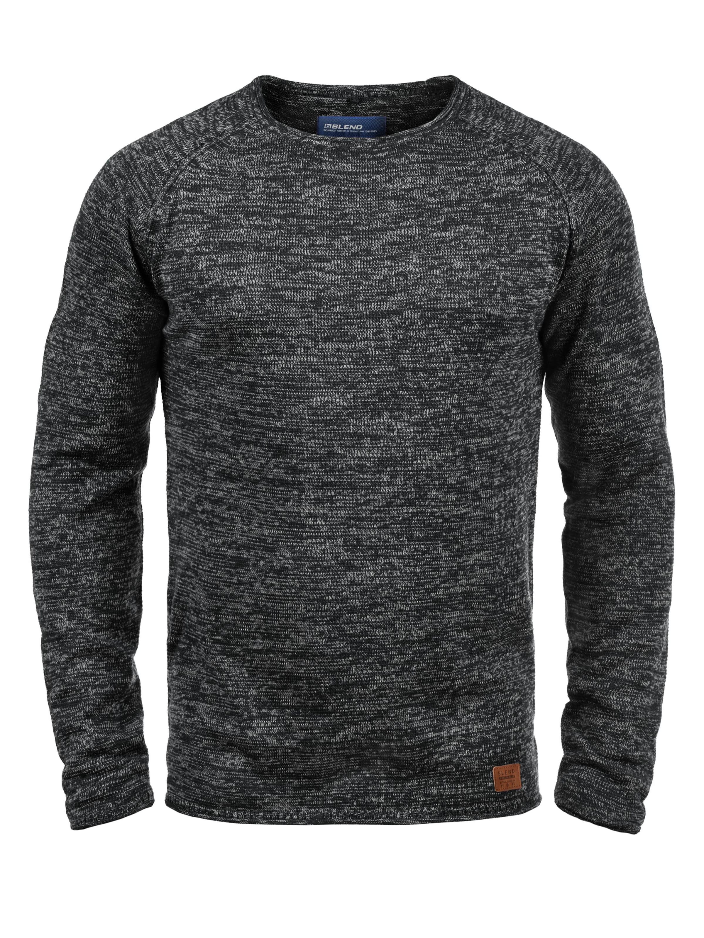 BLEND Pullover 'BHDan' in Schwarz: Vorderseite