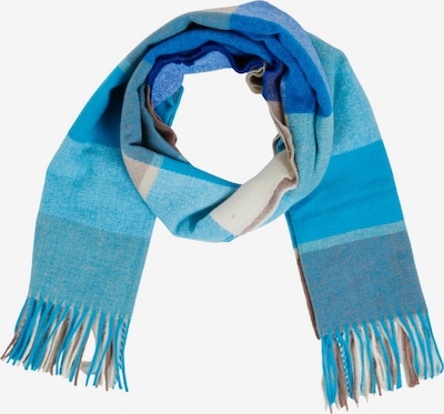 VILA Scarf in Beige / Blue / Royal blue, Item view