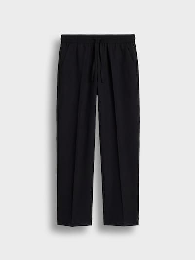 Burocs Pleat-Front Pants in 62 in Black, Item view