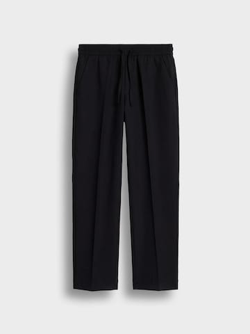 Burocs Regular Bundfaltenhose‌‌‌‌‌‌‌ in Schwarz: Vorderseite
