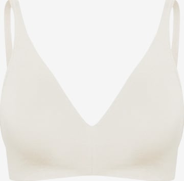 Bustier Soutien-gorge 'Cotton Bügelloser BH' cfab (formerly creamy fabrics) en blanc : devant