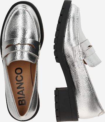 Bianco Classic Flats 'Pearl' in Silver