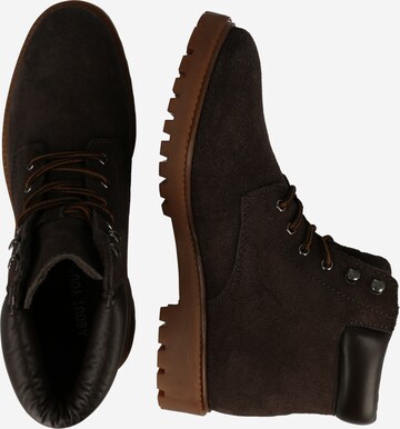 ABOUT YOU Lace-up boots 'Emil' in Brown