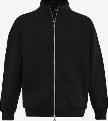 Antioch Sweat jacket in Black: front
