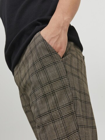 JACK & JONES Slimfit Hose  'Marco Connor' in Braun