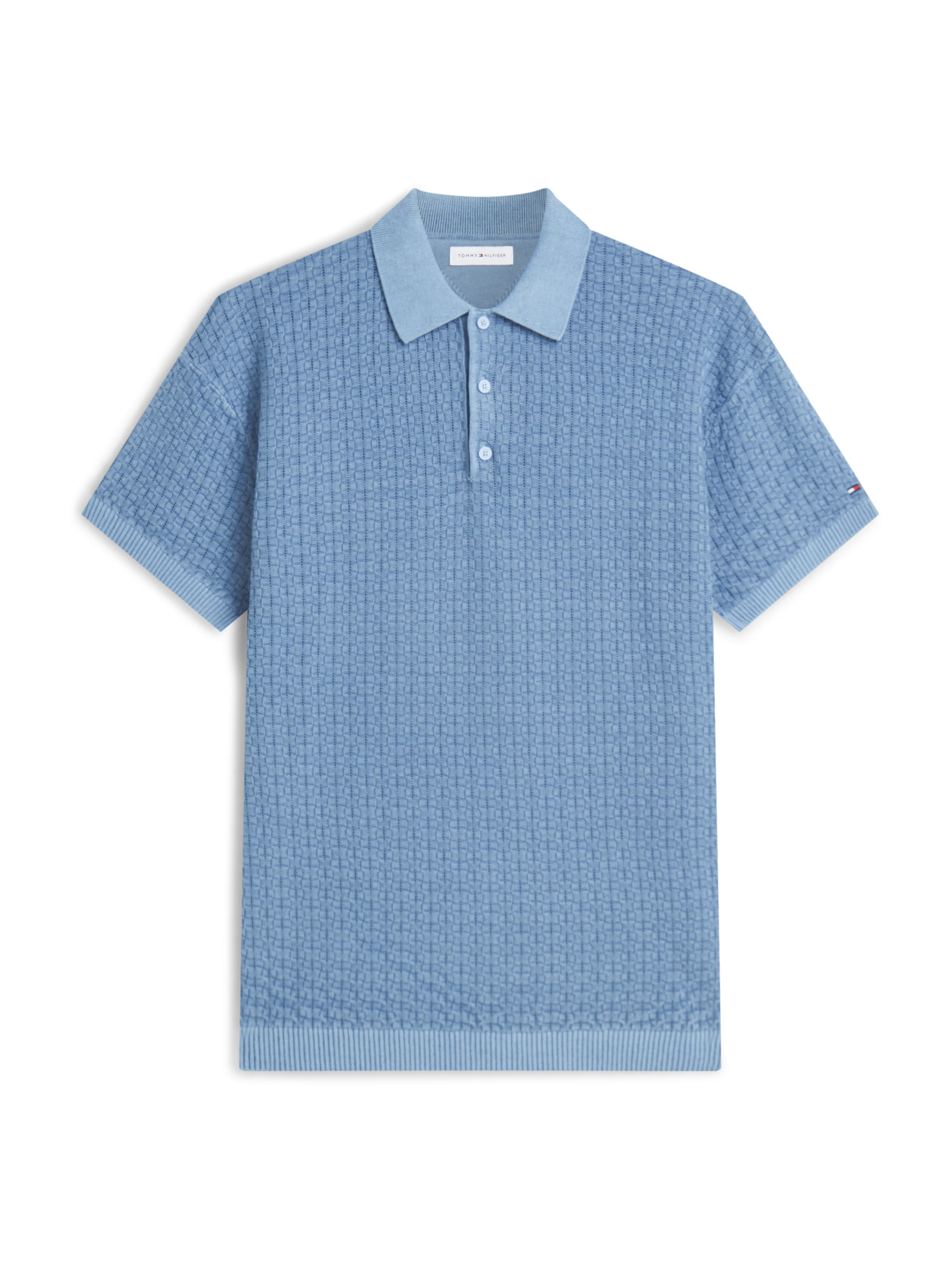 TOMMY HILFIGER Пуловер в синьо: отпред