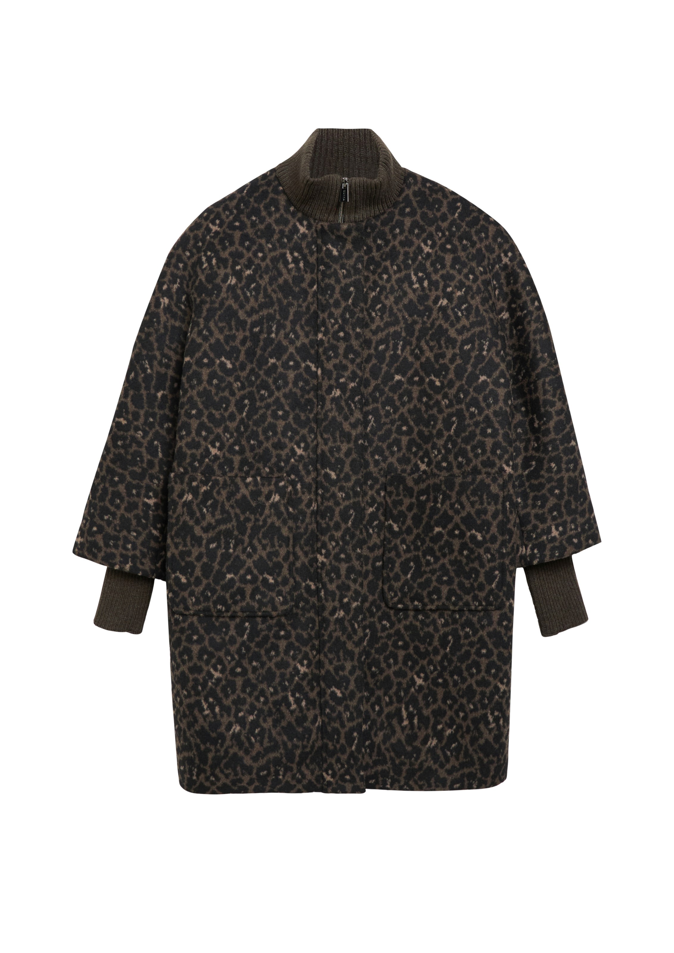 Manteau d’hiver COMMA en marron : devant
