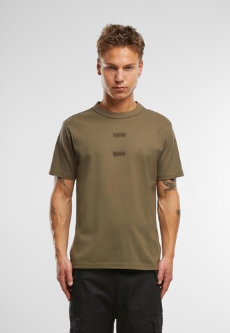Brandit T-Shirt in Grün: Vorderseite
