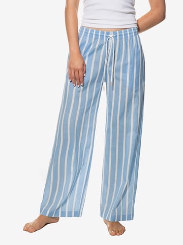 Mey Pajama Pants 'Serie Fee' in Blue: front