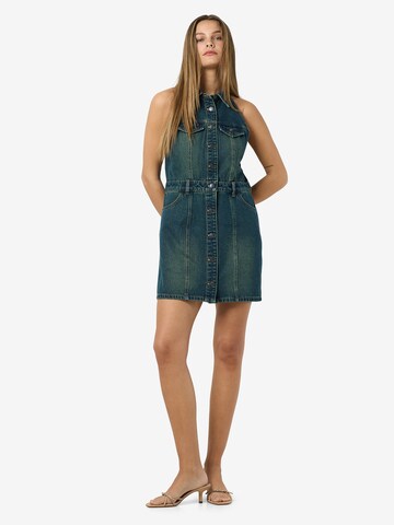 Robe-chemise 'NMLARDIE' Noisy may en bleu